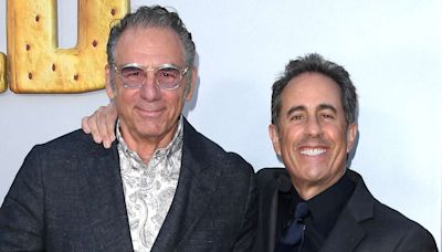 Jerry Seinfeld and Kramer Actor Michael Richards Have Rare Reunion 26 Years After 'Seinfeld' Finale