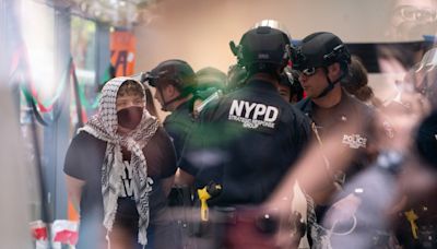 NYPD cops arrest pro-Palestinian protesters at Fordham University’s Lincoln Center campus, clear encampment