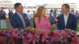 Kentucky governor entertaining visitors on Kentucky Derby week at Churchill Downs