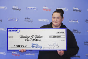 Woman wins $1 million lottery for second time in 10 weeks