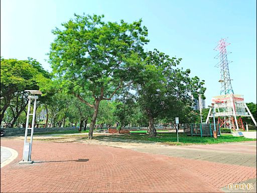 盤花公園 打造客家風綠地景觀