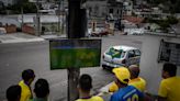 Ni los temporales aguaron las fiestas de hinchas brasileños por clasificación