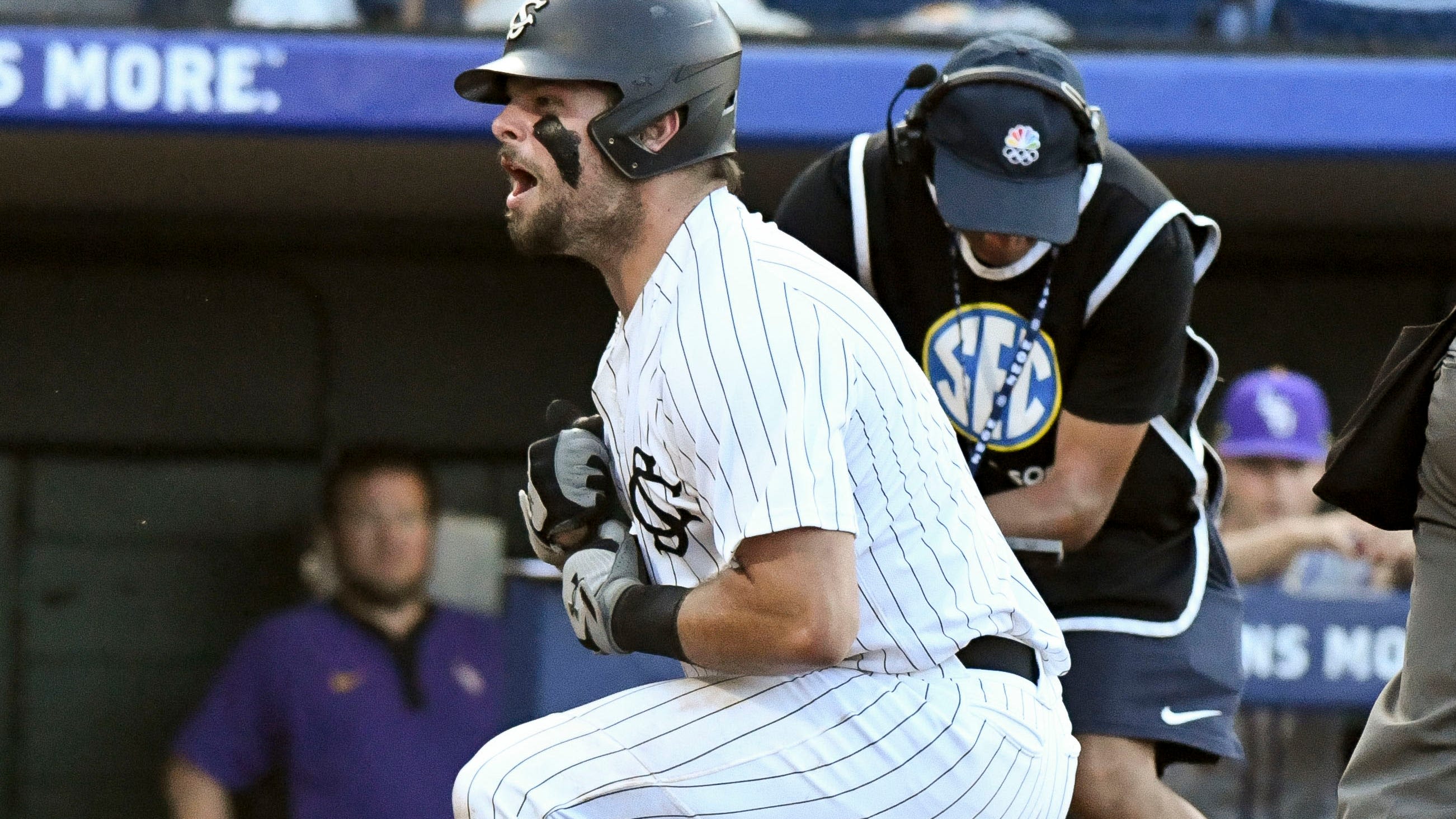 South Carolina baseball's Cole Messina selected No. 77 in third round of 2024 MLB Draft