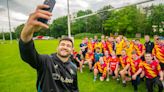Bath rugby star makes dreams come true
