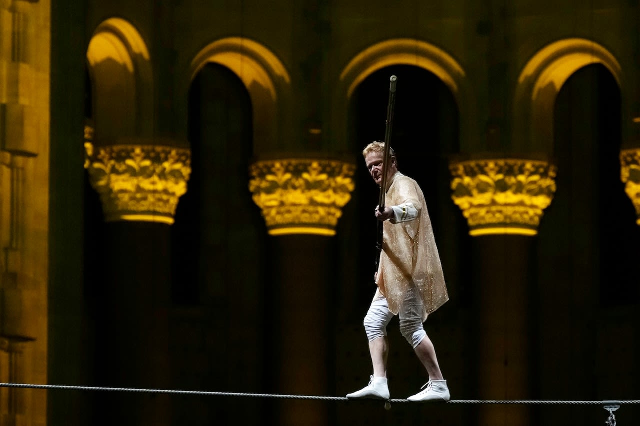 ‘Man on Wire’ again: Philippe Petit marks 50th anniversary of Twin Towers tightrope walk