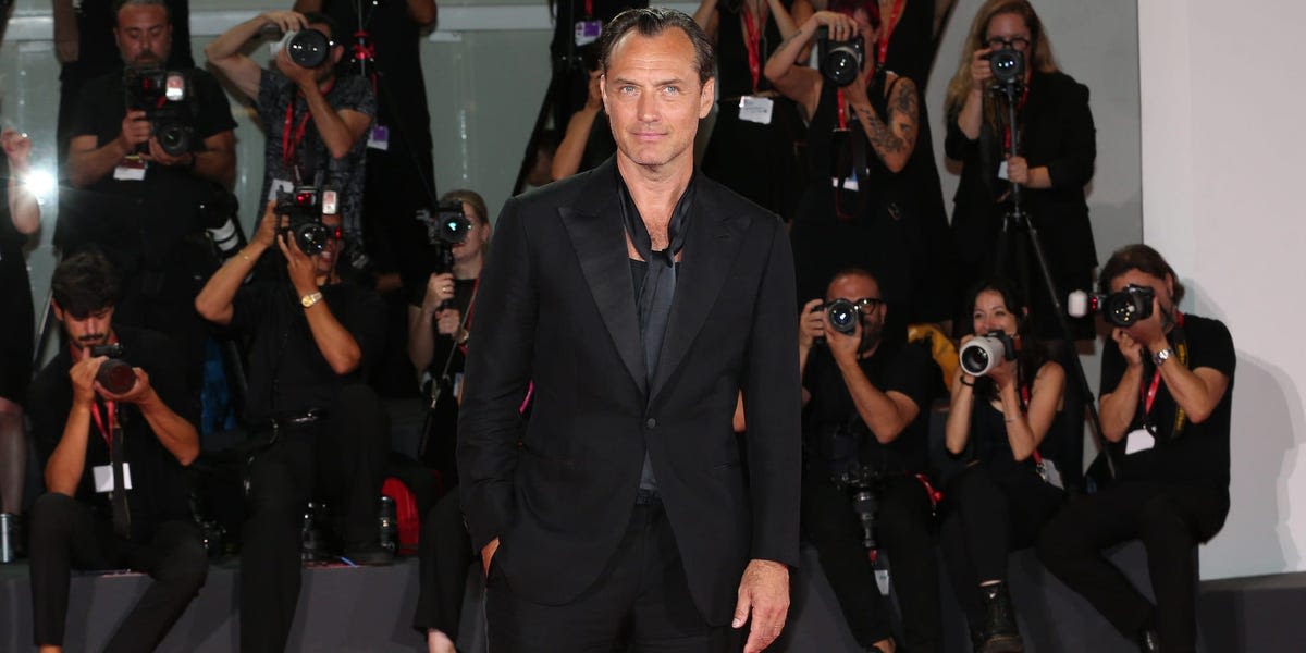 Men are ruling red-carpet fashion at the 2024 Venice International Film Festival with sharp suits and $23,000 watches