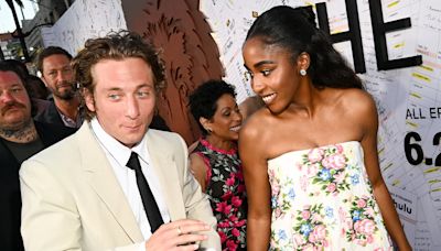 Jeremy Allen White gushes over 'beautiful and intuitive' Ayo Edebiri