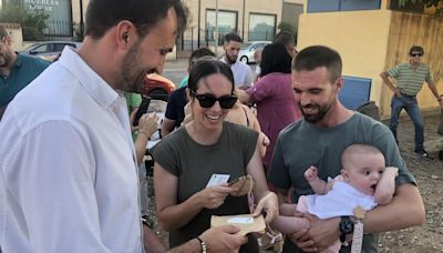 Árboles con nombre de recién nacidos en Villanueva de Córdoba