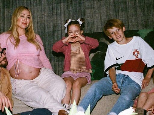 Pregnant Hilary Duff shares last photos of her family of 5 before baby No. 4