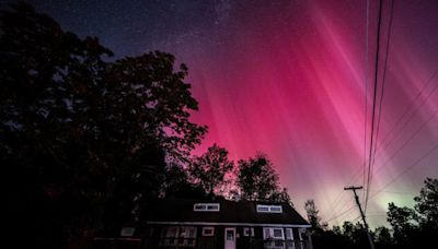 Photos show the Perseid meteor shower and Northern Lights over New York