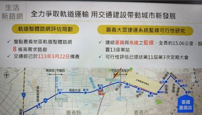 憂嘉義市被邊緣化 黃敏惠：中央承諾軌道建設讓縣市互利共好 - 生活