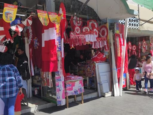 Fiestas Patrias: Conozca los precios de la bandera del Perú en Arequipa