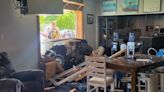 Cross-county pursuit ends with crash into Streator furniture store