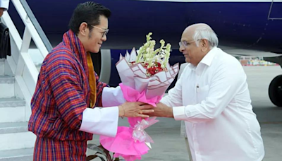 Bhutan King Wangchuck, PM visit Statue of Unity, Sardar Sarovar Dam in Gujarat