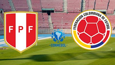 Perú vs. Colombia: horario, dónde ver y formaciones