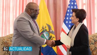 Arthur W. Brown, nuevo Embajador de Estados Unidos, se reunió con Gabriela Sommerfeld