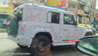 Mahindra Thar Armada Base Variant Spied - To Get 1.5L Diesel Engine