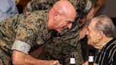 A Hero's Welcome: Iwo Jima veteran, 99, honored by Camp Lejeune Marines