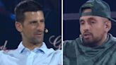 Novak Djokovic 'ashamed' of himself as he sits down with Nick Kyrgios
