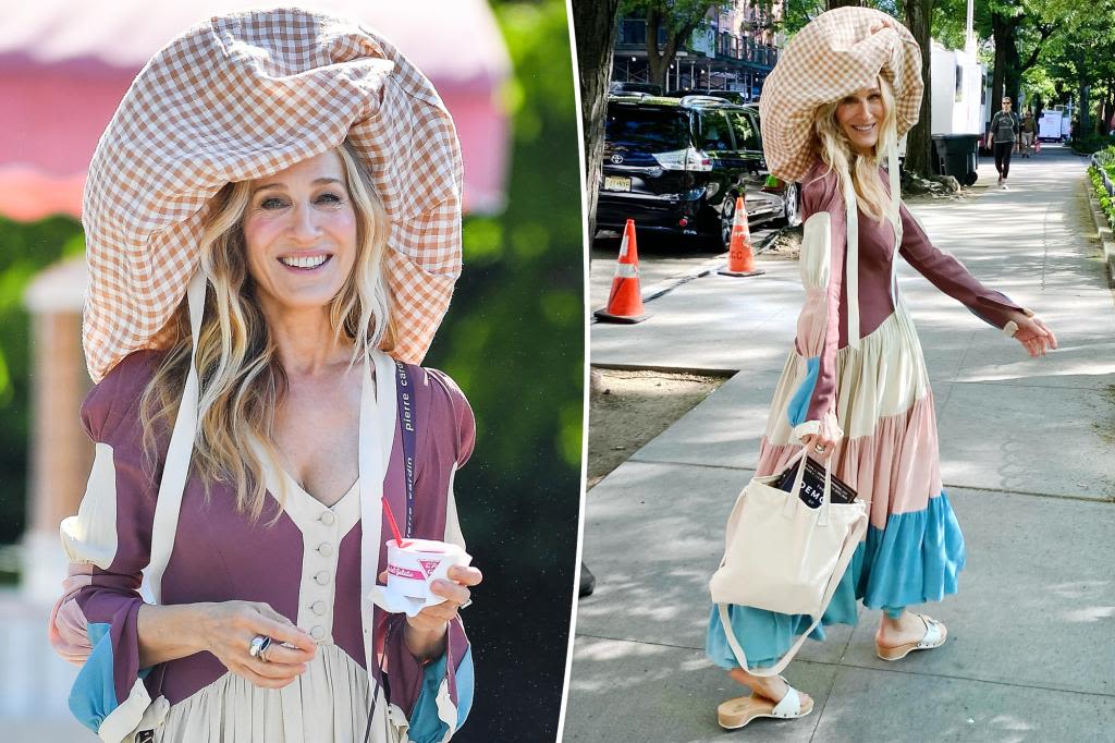 ‘And Just Like That’ fans baffled by Sarah Jessica Parker’s ‘unhinged’ hat: ‘Is that a pillowcase?’