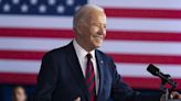 Biden gains ground against Trump in six key states, poll shows