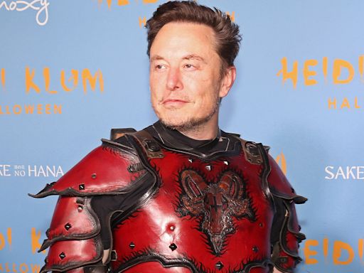 Elon Musk Mocked for Claiming Christianity Is Under Attack While Wearing Baphomet Armor With Upside Down Crosses in His Profile...