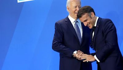 Macron manda una carta a Biden para "apreciar su valentía" y su "espíritu de la responsabilidad"