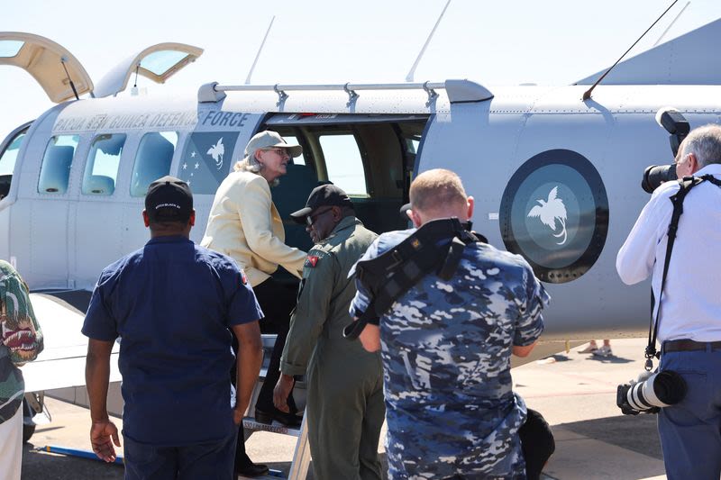 World's youngest air force Papua New Guinea takes to skies among Top Guns