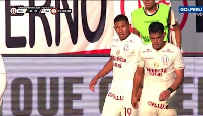 ¡Ilusión crema! Goles de Valera y Flores para el 4-0 de Universitario vs. Los Chankas