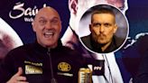 Fury reveals eight belts on line for Usyk fight & says he'd win 'after 15 pints'