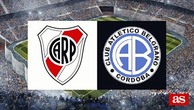 River Plate vs Belgrano: estadísticas previas y datos en directo | Liga Profesional Argentina 2024