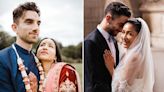 A couple hosted a joyful 4-day Scottish-Indian wedding to celebrate their cultures with a Haldi ceremony, bagpipes, and haggis pakoras