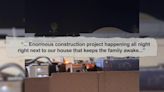 East Las Vegas residents claim noisy nighttime construction keeps them up through the night