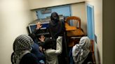 Protesters at Columbia University have begun occupying a campus building