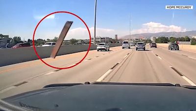 Driver hit by Final Destination-style accident