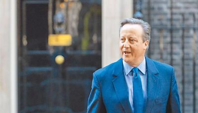 英外相卡麥隆將發表演說 籲歐洲對俄中更強硬