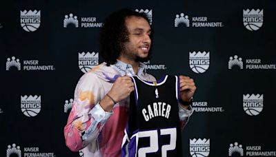 Kings draft pick Carter ready to follow in dad's NBA footsteps
