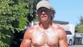 Shirtless Jeremy Allen White Breaks a Sweat Post-Workout: Photos