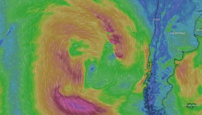 Gigantesco ciclón: ¿Llegará a Chile?