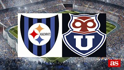 Huachipato vs U. de Chile: estadísticas previas y datos en directo | Liga Chilena 2024