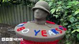 Ticknall: Upset after D-Day postbox topper goes missing