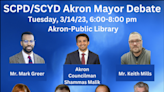 There are still 7 candidate debates and forums ahead of the May 2 primary in Akron