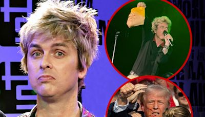 Billie Joe Armstrong Catches Heat for Holding Up Trump Mask After Assassination Attempt