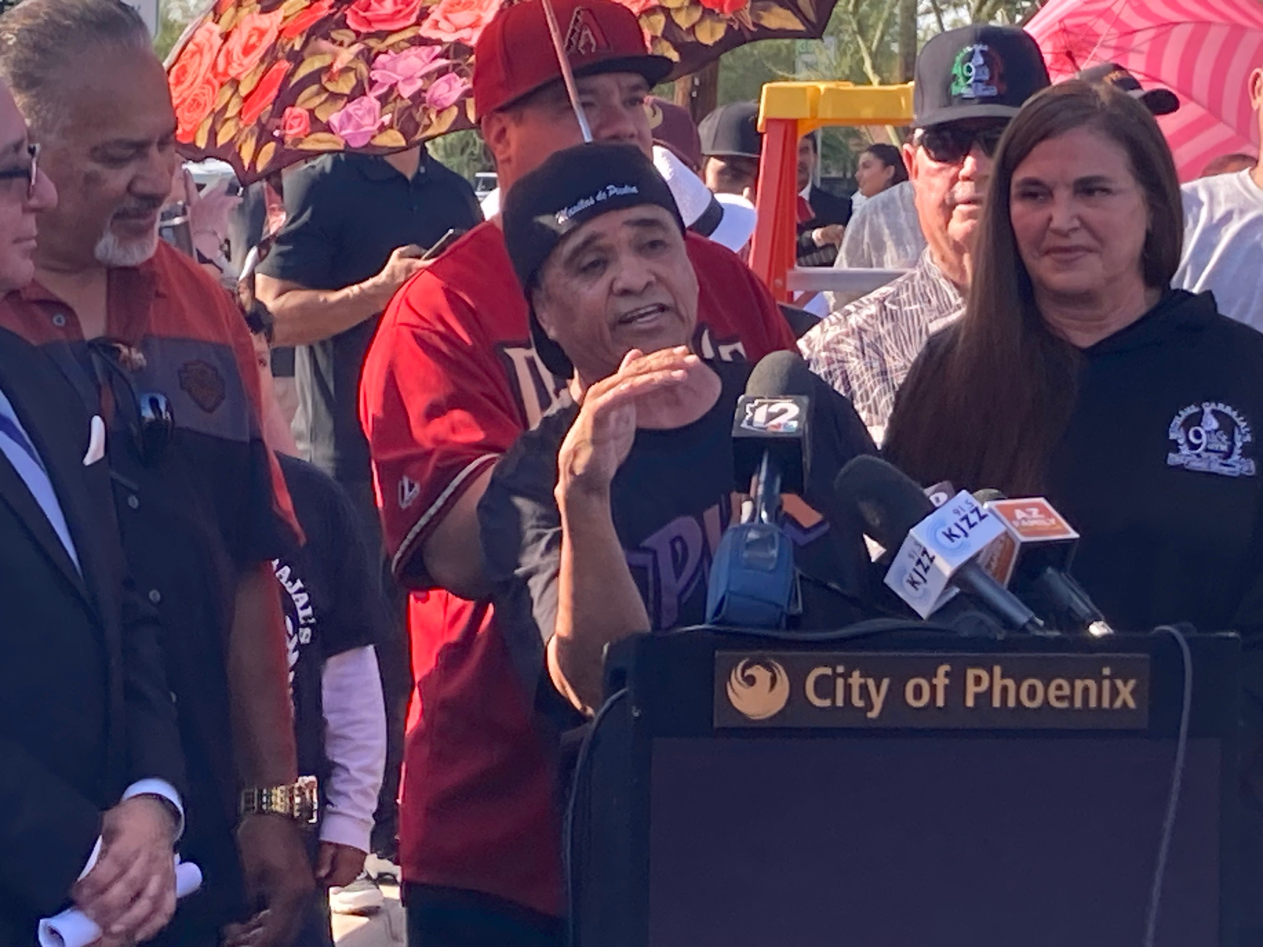 Michael Carbajal Way honoring champion boxer unveiled near downtown Phoenix