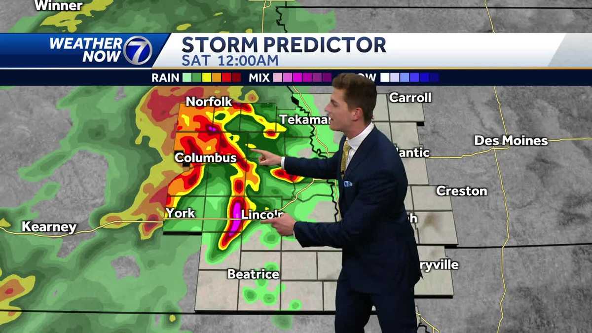 Storms tonight and storms Monday afternoon: Friday, April 3rd