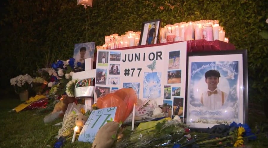 Vigil held for Escondido 13-year-old killed in suspected DUI crash