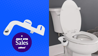 This bidet is a boon for your bum, and it's down to $38 for the 4th of July