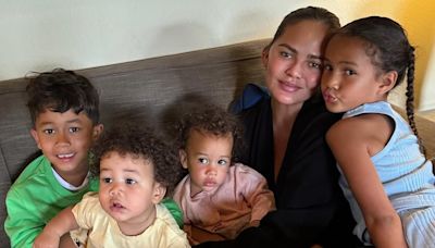 Chrissy Teigen shares adorable family vacation photos