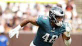 Eagles’ linebacker Patrick Johnson gets carted off after apparent knee injury
