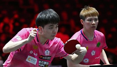 桌球／恭喜！林昀儒、陳思羽獲巴黎奧運混雙門票